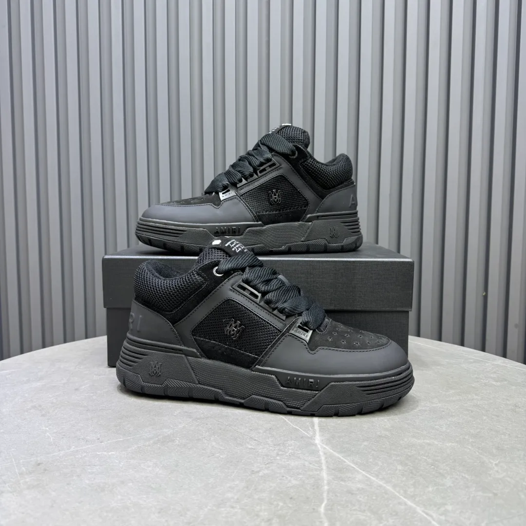 Men's shoes 💰660💰 AMIRI AMIRI trendy brand hot sale 🔥 Available all year round, couples 💑 Official website synchronization Imported fabrics 1⃣️ vs 1⃣️ replica, original factory special original sole, 35-45 (45. non-refundable)